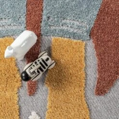 NuLOOM Journee Rocket Ship High-Low Kids Tasseled Area Rug -Barbie Store GUEST 32c0a916 82cf 4b26 b99e 26878ad8f37d