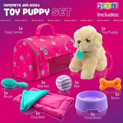 Plush Stuffed Puppy Dog 9 PCS Set For Baby Doll Accessories Fits For 18’’ American Girl Dolls - Play22Usa -Barbie Store GUEST 331e6a1c b694 4ee6 97f9 fbe3fd8ecd20