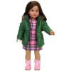 Sophia’s Complete Fall Outfit With Dress, Parka, & Booties For 18” Dolls, Pink/Green -Barbie Store GUEST 34727c86 5d11 4ef4 b4d9 9cbf5606adbd