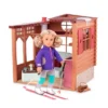 Our Generation Cozy Cabin Dollhouse Playset For 18" Dolls -Barbie Store GUEST 34dc3106 c5ed 4c90 972e 1abae4ba5c57