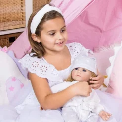 Adora Realistic Baby Doll Little Lamb Toddler Doll - 20 Inch, Soft CuddleMe Vinyl, Blonde Hair, Blue Eyes -Barbie Store GUEST 39eee4b8 1534 4dae 8958 d79eca65703e