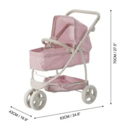 Olivia's Little World 2 In 1 Baby Doll Stroller Pram Foldable Pink/Grey OL-00009 20 Olivia's Little World 2 In 1 Baby Doll Stroller Pram Foldable Pink/Grey OL-00009 -Barbie Store GUEST 3a443b15 32f9 4a2c a71c e9a6c5680570