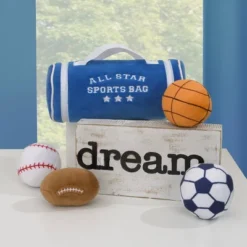 Little Love By NoJo All Star Sports Bag Toy Set - Blue Plush - 5pc -Barbie Store GUEST 3a4ec6fd 4691 432d b9d3 d031398d42a9