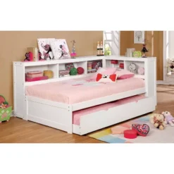 HOMES: Inside + Out Twin Fink Kids' Daybed White - IoHOMES -Barbie Store GUEST 3b129c25 ea59 4a6f a535 335752f87d46