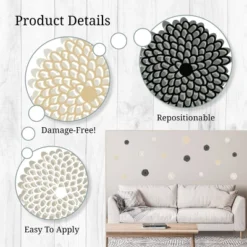 Zinnias Wall Decor - Decalcomania -Barbie Store GUEST 3b4a5515 fc6e 4865 9474 cff8ad3924e0