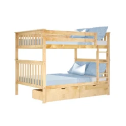 Max & Lily Full Over Full Bunk Bed With Storage Drawers -Barbie Store GUEST 3cb5f43b 51d1 47d1 bc1f 746fe3490a31