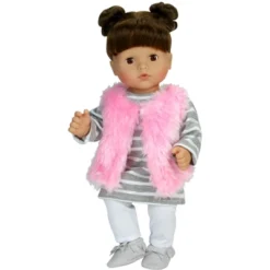 Sophia’s 4 Piece Winter Outfit With Shoes Set For 15'' Dolls, Pink/Gray 5 Sophia’s 4 Piece Winter Outfit With Shoes Set For 15'' Dolls, Pink/Gray -Barbie Store GUEST 3d880f33 6df2 4d4d 8f7d 9c65807a3ce5