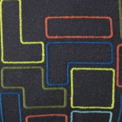 Teen Canvas Embroidered Throw Pillow Yellow/Gray/Blue - Makers Collective -Barbie Store GUEST 3f50bfdf 48be 4d35 a9cd 53195dceec87