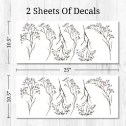 Floral Stems Wall Decor - Decalcomania 12 Floral Stems Wall Decor - Decalcomania -Barbie Store GUEST 40f40118 561b 498d 8a54 2b67c4b18d2b