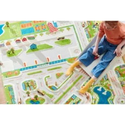 52.5"x71" Mini City 3D Play Rug - IVI -Barbie Store GUEST 418d8f98 e7ea 4eaf a113 c0e98c8c5c56