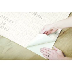 Star Wars Tie Fighter Peel And Stick Wallpaper Tan - RoomMates -Barbie Store GUEST 41c5fe2d a93d 4922 819e c49166e88978