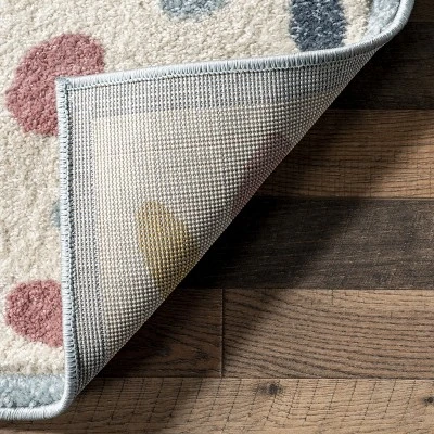 NuLOOM Isabela Colorful Pebbles Kids Area Rug 8 NuLOOM Isabela Colorful Pebbles Kids Area Rug - Image 6