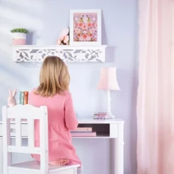 Guidecraft Kids' Dahlia Desk And Chair Set 12 Guidecraft Kids' Dahlia Desk And Chair Set -Barbie Store GUEST 436a878a 2f20 4c86 a8cd 8debf8551be7