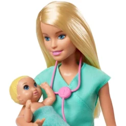 Barbie You Can Be Anything Baby Doctor Blonde Doll And Playset -Barbie Store GUEST 4521928a 64fd 4436 95c8 3982fe6c7749