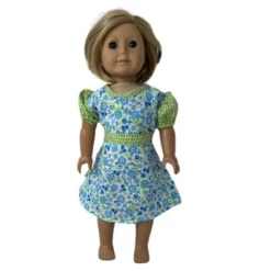 Doll Clothes Superstore Size 6 Matching Girl And Doll Blue Flower Dresses -Barbie Store GUEST 4629ee71 0eaa 4941 8bd0 73589d9ad4a9