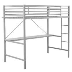 Flash Furniture Jake Metal Loft Bed Frame With Desk, Protective Guard Rails And Ladder For Kids, Teens And Adults 28 Flash Furniture Jake Metal Loft Bed Frame With Desk, Protective Guard Rails And Ladder For Kids, Teens And Adults -Barbie Store GUEST 4a16e699 64d4 4918 8002 eb03a143e082