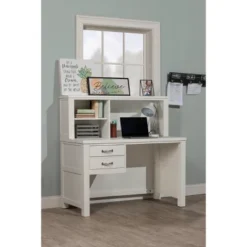 Kids' Highlands Desk With Hutch White - Hillsdale Furniture -Barbie Store GUEST 4a3d3ef3 02e4 46b6 8836 705c473719ef