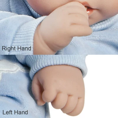 Paradise Galleries Reborn Baby Doll Boy "Finn & Sparky" Boy Baby Doll. 17" Weighted Realistic Doll With 9 Baby Doll Accessories. Age 3+ 10 Paradise Galleries Reborn Baby Doll Boy "Finn & Sparky" Boy Baby Doll. 17" Weighted Realistic Doll With 9 Baby Doll Accessories. Age 3+ - Image 8