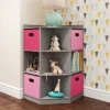 5pc Kids' Corner Cabinet Set With 4 Bins Set - RiverRidge Home -Barbie Store GUEST 4cb7a6c5 a5cf 4403 b000 f36327868414