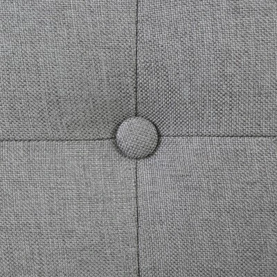 Twin Fusion Complete Upholstered Bed Medium Gray - South Shore 5 Twin Fusion Complete Upholstered Bed Medium Gray - South Shore - Image 3