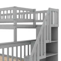 Twin Over Full Stairway Bunk Bed With Storage-ModernLuxe 15 Twin Over Full Stairway Bunk Bed With Storage-ModernLuxe -Barbie Store GUEST 4e6b2bb7 46e2 4eab af24 5cb049aa7c14