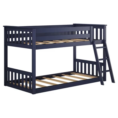 Max & Lily Twin Over Twin Low Bunk Bed 13 Max & Lily Twin Over Twin Low Bunk Bed - Image 11