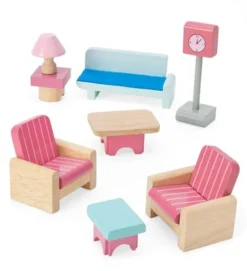 HearthSong 35-Piece Dollhouse Furniture For Kids -Barbie Store GUEST 559d515d 1018 4c09 b4c4 9ff7da567057