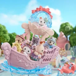 Calico Critters Baby Mermaid Castle, Dollhouse Playset With 3 Collectible Doll Figures -Barbie Store GUEST 573cbcb0 2d76 4bee a323 3bae1d6f57ad