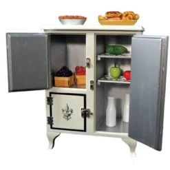 The Queen's Treasures 18 Inch Doll Furniture Vintage Style Ice Box Refrigerator -Barbie Store GUEST 5bacaf35 b05e 4378 b0ea fd64b673c033