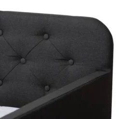 Twin Camelia Fabric Upholstered Button Tufted Sofa Daybed Gray - Baxton Studio 14 Twin Camelia Fabric Upholstered Button Tufted Sofa Daybed Gray - Baxton Studio -Barbie Store GUEST 5d32d9cf 6efa 40f1 ac7e f5f5f84dca7f