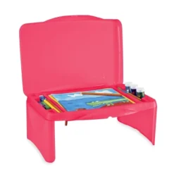 HearthSong - Portable Folding Lap Desk With Storage Activity Tray -Barbie Store GUEST 5e442a87 479d 4094 bfdd 2433b2b78e7a