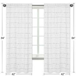 2pc Sweet Jojo Designs Woodland Friends Bohemian Print Window Panel - Sweet Jojo Designs -Barbie Store GUEST 5e76e942 fbf2 469d 89b9 6f1e3dd128fb