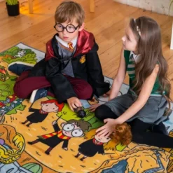 KC CUBS | Harry Potter Wizarding World Boy & Girl Kids Adventure Activity Educational Learning & Game Nursery Bedroom Classroom Rug -Barbie Store GUEST 5f02cd05 69db 4631 9da6 c29930850b65