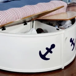 Twin Collindale Boat Design Kids' Bed With Trundle White/Oak - MiBasics 11 Twin Collindale Boat Design Kids' Bed With Trundle White/Oak - MiBasics -Barbie Store GUEST 5f2c8652 9c1e 44aa a0b6 806d1efad36c