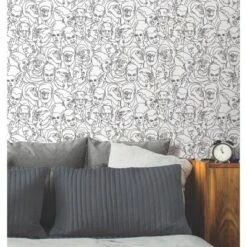 Universal Classic Monsters Peel And Stick Wallpaper - RoomMates -Barbie Store GUEST 62ecc6b4 d78f 4418 90f4 b9a5ce6634cb