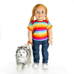 The Queen's Treasures 18 In Doll Husky Puppy Dog With Leash And Collar 16 The Queen's Treasures 18 In Doll Husky Puppy Dog With Leash And Collar -Barbie Store GUEST 66e360d5 42e8 4076 bb00 7fc4749eb422
