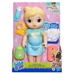 Baby Alive Change 'n Play Baby Doll - Blonde Hair