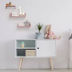 Set Of 3 Picture Ledge Shelf For Kids' Room Pink - InPlace -Barbie Store GUEST 6b8252ad 537c 4381 9c77 0ee731966d50