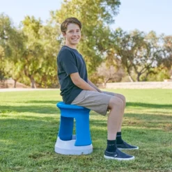 ECR4Kids Storage Wobble Stool, 18in Seat Height, Active Seating -Barbie Store GUEST 6c442ea2 e08c 40a9 b6db 558394046539