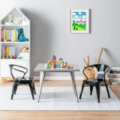 Set Of 2 Harper & Hudson Kids' Metal Activity Chairs - ACEssentials -Barbie Store GUEST 6c7319d8 4370 4b2d a5d7 779e0fe6dd87