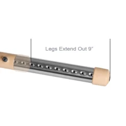 Flash Furniture 25.125"W X 35.5"L Crescent Natural Plastic Height Adjustable Activity Table -Barbie Store GUEST 6ca8fe1f ff6a 456f 9d5a 129f6167535d