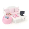 Playtime By Eimmie Sofa & Coffee Table With Accessories -Barbie Store GUEST 6d15e568 5f7d 46af 9787 98fc6175faec