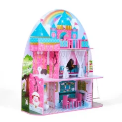 Olivia's Little World By Teamson Kids Furnished Castle Dollhouse For 12" Dolls -Barbie Store GUEST 6d704a51 a86e 4388 a7c6 89b6abd359a1