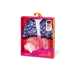 Our Generation Bloomy Blossom Floral Jacket & Skirt Outfit For 18" Dolls -Barbie Store GUEST 6df11bd0 ba8d 46c6 a1be c61f93c88844