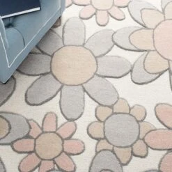 Safavieh Kids SFK923 Hand Tufted Area Rug - Safavieh -Barbie Store GUEST 6fc0a075 8072 4f10 b3d0 744bddfb0183