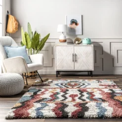 NuLOOM Henley ZigZag Kids Shag Area Rug 18 NuLOOM Henley ZigZag Kids Shag Area Rug -Barbie Store GUEST 6ff501c5 173a 4245 94f9 d7ab239902ba