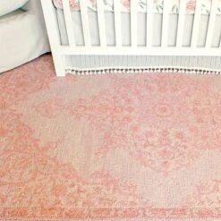 Crane Baby 5' X 7' Hand-Tufted Wool Medallion Rug - Parker Rose -Barbie Store GUEST 70433408 01ae 4626 868a 1be01e7238a5