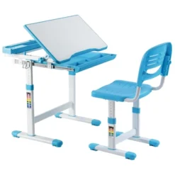 Mount-It! Kids Desk And Chair Set | Height Adjustable Ergonomic Children's School Workstation With Storage Drawer | Blue 14 Mount-It! Kids Desk And Chair Set | Height Adjustable Ergonomic Children's School Workstation With Storage Drawer | Blue -Barbie Store GUEST 70f1762b 1dc0 40ea 85c8 d9b157fc48b0
