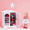 Olivia's Little World - Little Princess 18" Doll Furniture - Fancy Closet With 3 Hangers -Barbie Store GUEST 71eb072f 5807 4c1b bd86 d79396df9a76