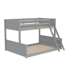 Twin Over Full Capri Wood Bunk Bed Gray - Hillsdale Furniture -Barbie Store GUEST 71ed33c1 69e0 4c4d ab60 e10467835a39